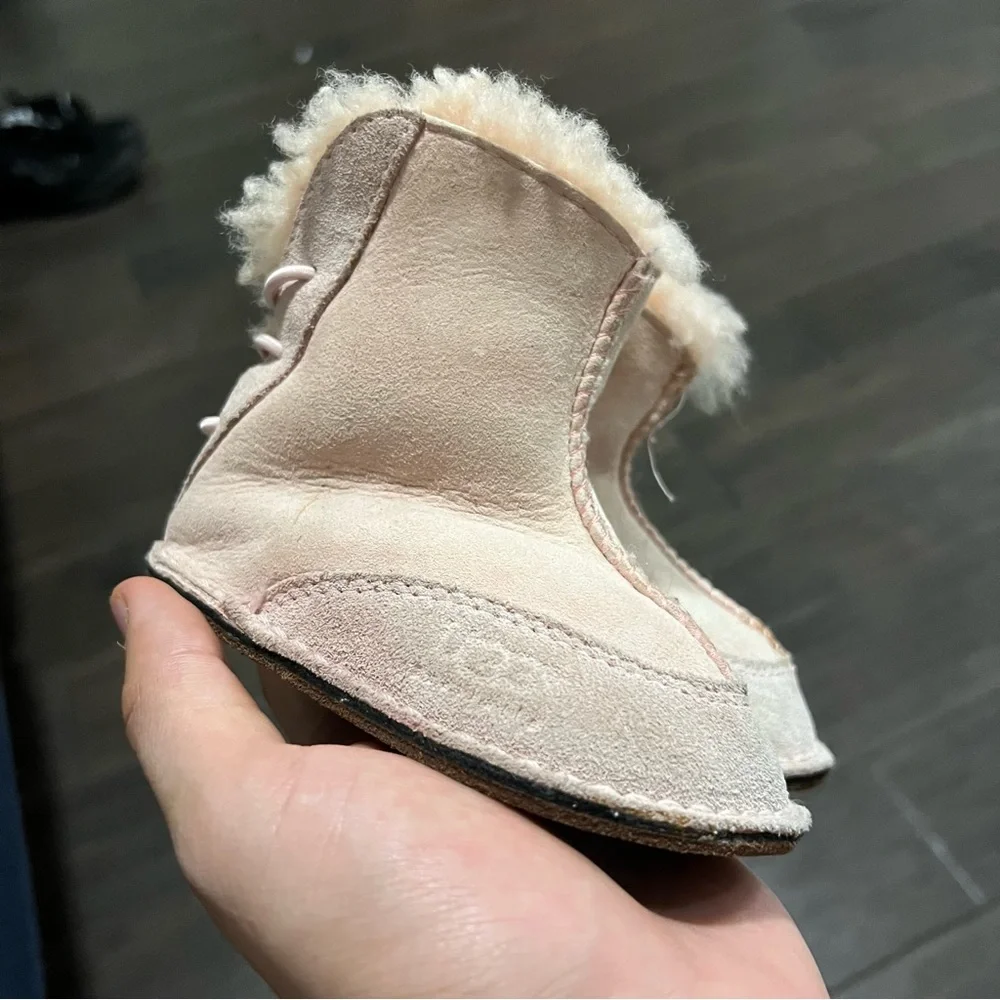 Ugg Pink Fur Boots S